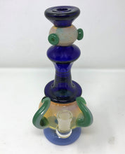Collectible & Unique Handmade 8.5" Fumed Thick Glass Rig w/14mm Male Herb Bowl - Genie in a Bong