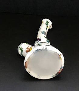 Silicone Detachable Beaker 6.5" Bong Ricky & Mort Design 14/18mm dual use bowl