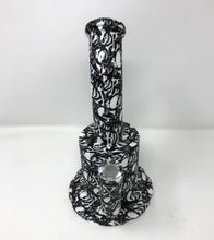 Unbreakable Thick Detachable Silicone, Large Jug Rig with Quartz Banger & Ice Catcher - Skull Design