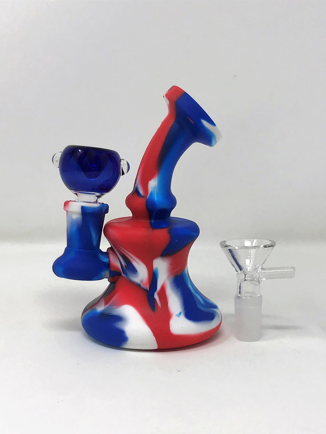 Red, White & Blue Silicone Detachable Unbreakable 5