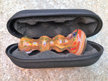 Thick Glass 4.5" Best Fumed Glass Spoon Handmade Hand Pipe w/Zipper Padded Case included- Hard Candy
