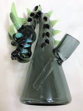 5.5" Collectible Smoke Color Glass Dragon Rig & 14mm Male Bowl