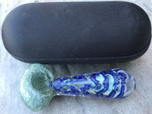 Quality 4.5" Thick Handmade Pipe - Colors vary w/Zipper Pouch-Black - Volo Smoke and Vape