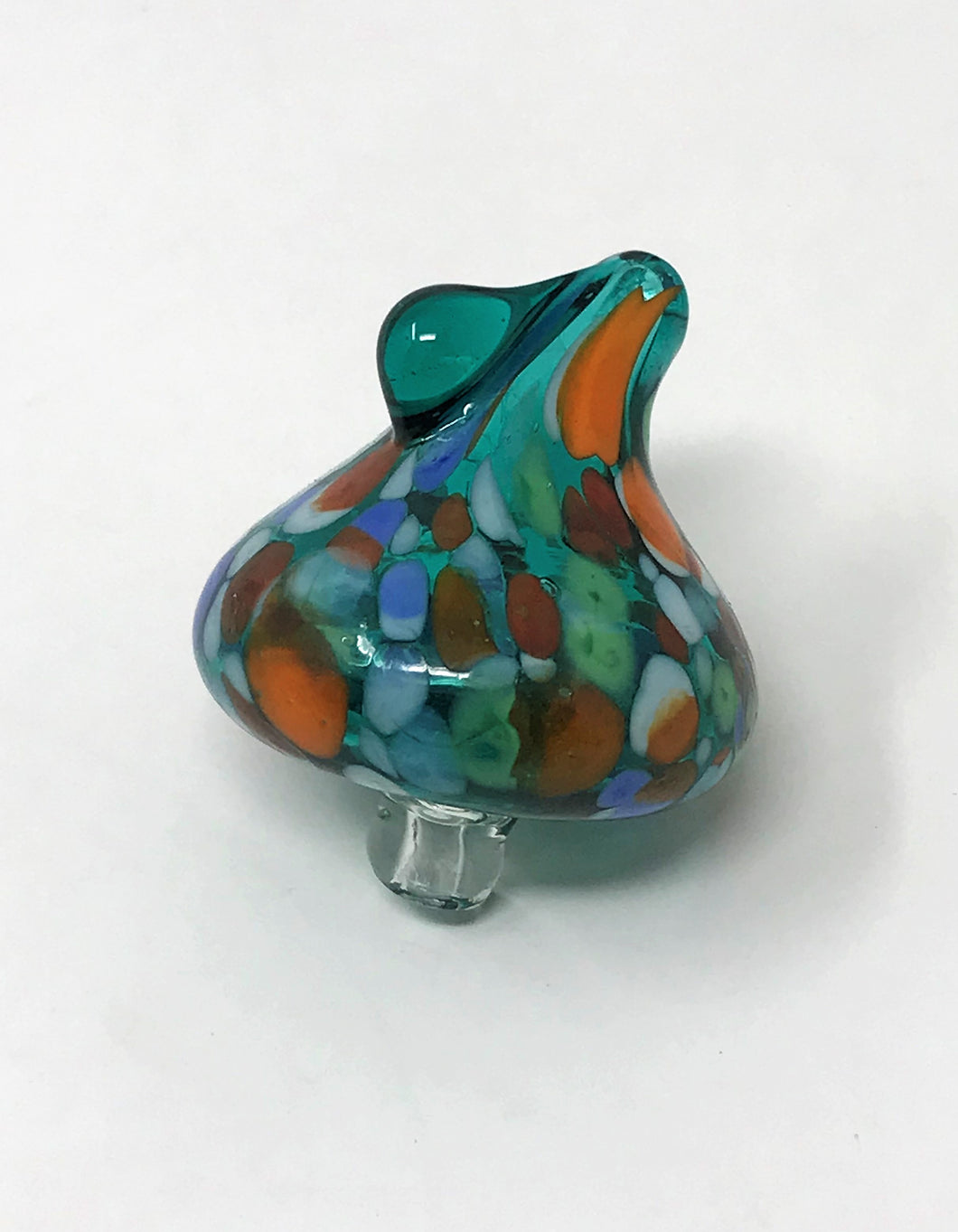 Colorful Art Glass Carb Cap