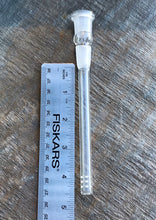 4.5" Scientific Glass, 6 Cuts Downstem Diffuser - 14mm Male/14mm Female