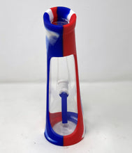 Silicone & Glass 9" Horn Water Best Bong 2 - Bowls