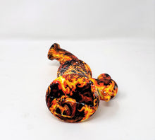Silicone Detachable Bong Fire Skull Design