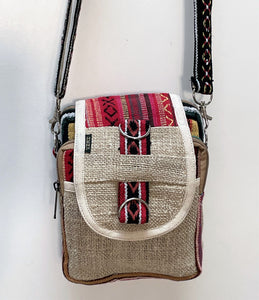 Pure Hemp Bag Handicraft Stylish Sling Crossbody Bag