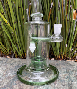Awesome! 9.5" Thick Glass Rig Shower Perc includes 14mm Bowl