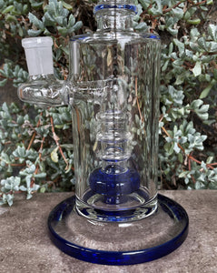 Best 10" Thick Glass Rig Shower Perc includes 2 - 14mm Male Bowls - Enjoy Yourself