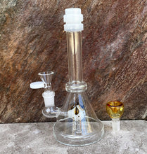 8" Beaker Rig with Decorative Ball inside 2 - 14mm Bowls