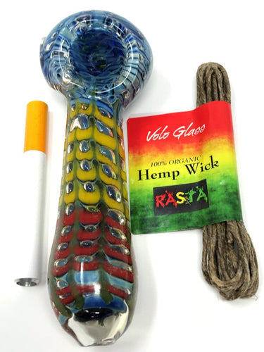 THICK Handmade Glass Tobacco Hand Rig 5