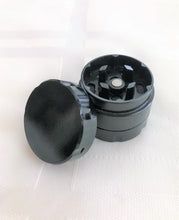 1" Mini Metal Grinder - 3 piece in Jet Black
