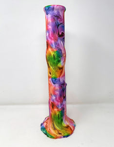 Beautiful Detachable Unbreakable Silicone Best 14.5" Bong 14mm Bowl