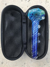 New 5.5" Thick Glass Best Hand Pipe w/ Zipper Padded Hard Case