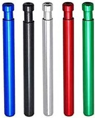 New! Self Cleaning, One Handed Cigarette Holder, Metal Tube (1) - Colors Vary