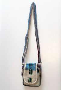 Core Hemp Crossbody Bag - Handmade Crossbody Purse Multi Color