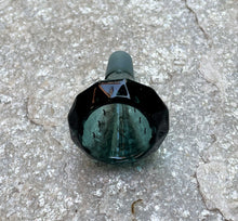 14mm Male Thick Dark Green Decorative Glass Large Funnel Bowl