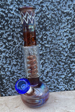 Best 11.5" Thick Glass Bong Ice Catcher 14mm Male Thick Glass Diamond Bowl