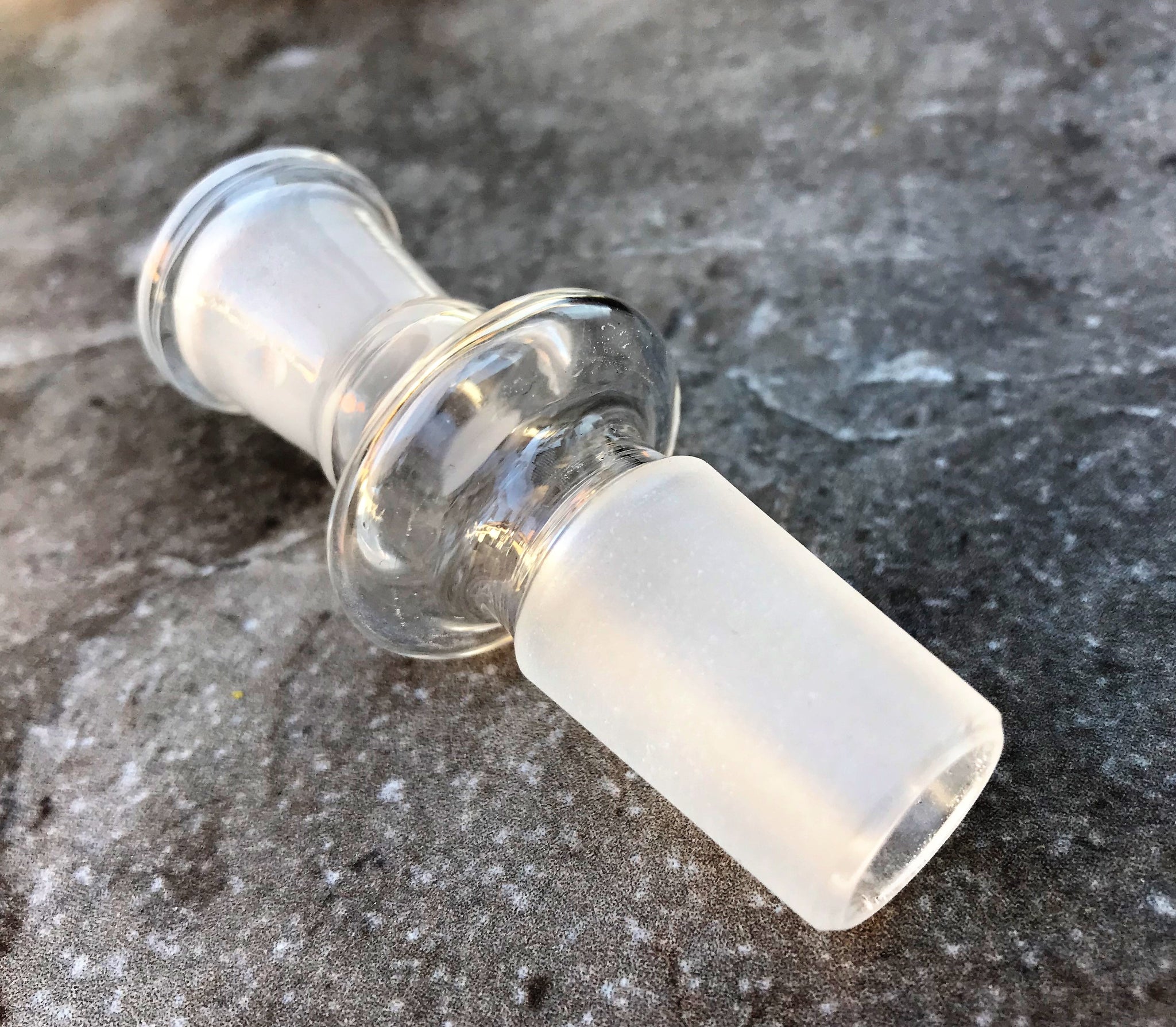 14mm Male To 18mm Female Glass Adapter Joint - Slide Bowl Extension For Hookah