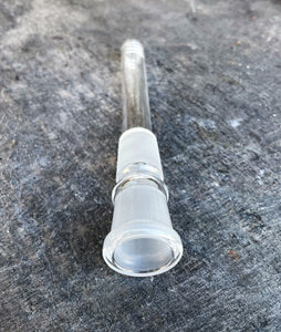 18mm to 18mm 3.5" Length - Thick Glass 6 cuts Downstem Diffuser