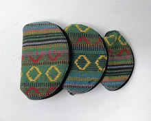 Himalayan Multicolor Coin Purse 3 Nestle Pouches w/Zippers