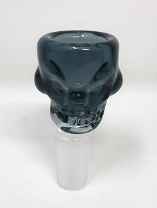 Glow in the Dark Skull Design 10" Straight Unbreakable Silicone Bong