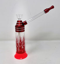 Super Mini 5.5" Glass Bottle Glass Tube Filter Water Pipe Bubbler w/Stand