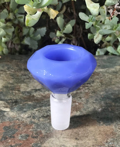 Thick Glass 11" Beaker Bong Shower & Dome Perc 14MM Lavender Diamond Bowl