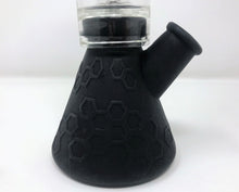 10" Silicone Detachable Beaker Bong Dome/Shower Perc w/Banger - Rick & Mort Design