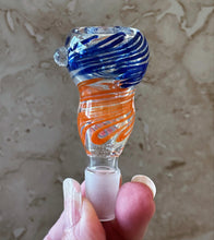 Best Swirl Design 14mm Male Thick Glass Handmade Unique Bowl