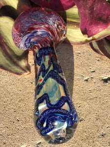 Collectible Best Thick Glass Handmade 5" Glass Hand Pipe Colors & Design Vary - Volo Smoke and Vape