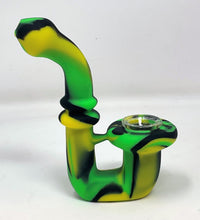 5" Silicone Sherlock Best Hand Pipe w/Thick Glass Bowl
