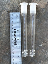 5" Scientific Glass, 6 Cuts Downstem Diffuser - 14mm To 18mm (2 Pack)