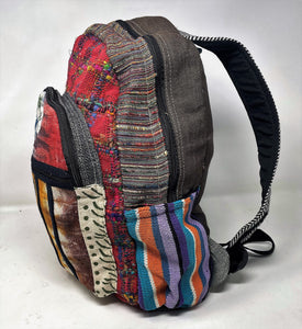Unique 100% Himalayan Hemp Hippie Festival Backpack - Handmade with Love.