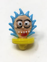 100% Super Thick 14mm Male Quartz Banger with Decorative Rick and Morty Carb Cap