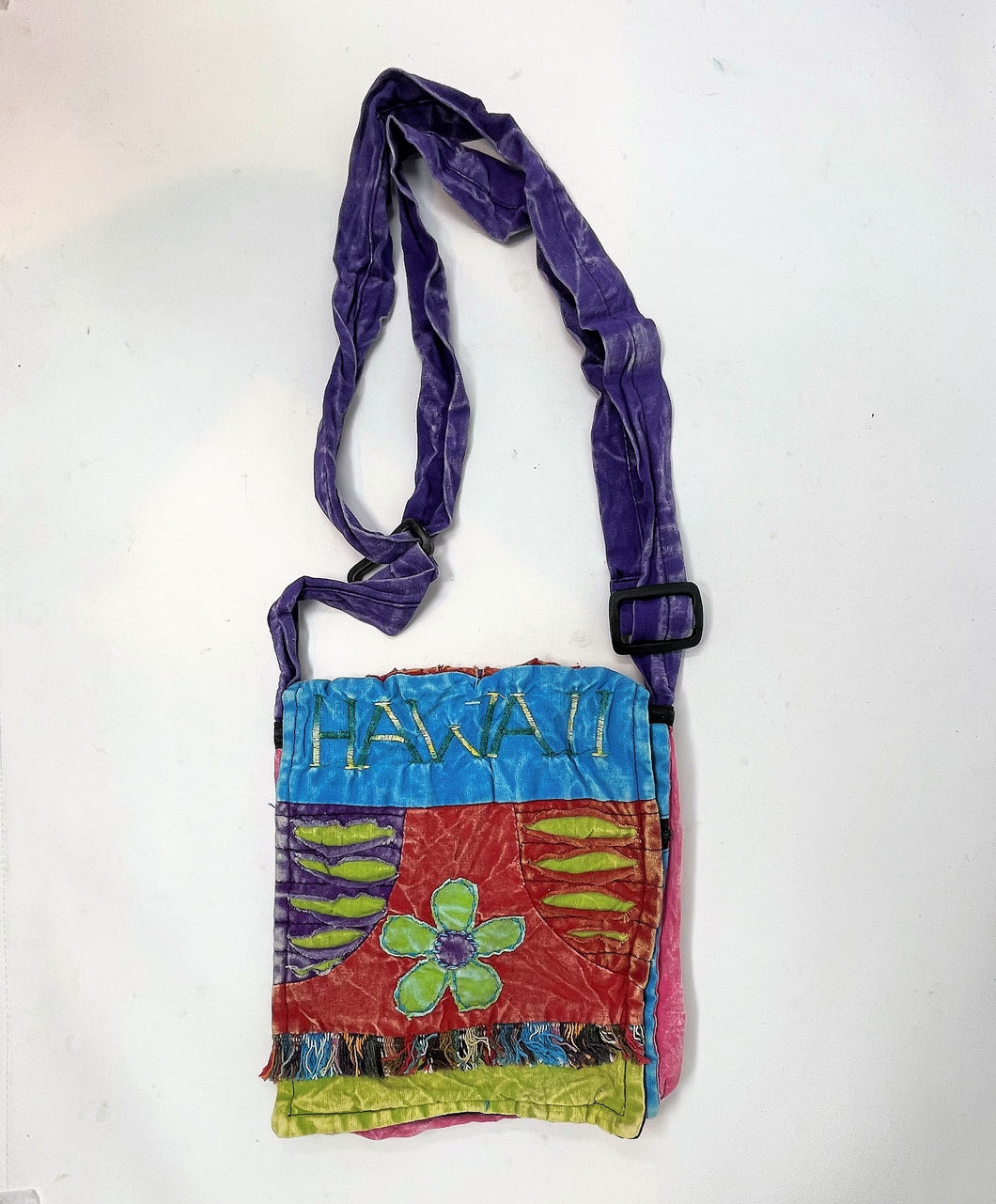 Happy Flower Patchwork Handmade Cotton Crossbody/Shoulder Bag