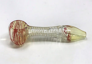 13" Beautiful Color Swirl Beaker Detachable Silicone Bong Glass Hand Pipe Bowl