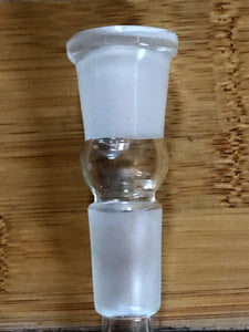 3" Scientific Glass, 6 Cuts Downstem Diffuser -18mm/18mm