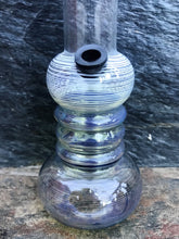 10" Best Seller! Glass Water Bong w/Downstem and Attached 14mm Bowl - Cream & Glass
