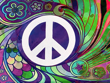 7"x 5" Peace Out! Portable Metal Rolling Tray for Portable & On-the-Go!