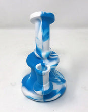 Thick Silicone Unbreakable Detachable 5" Rig Shower Perc. 14mm Male Slide Bowl