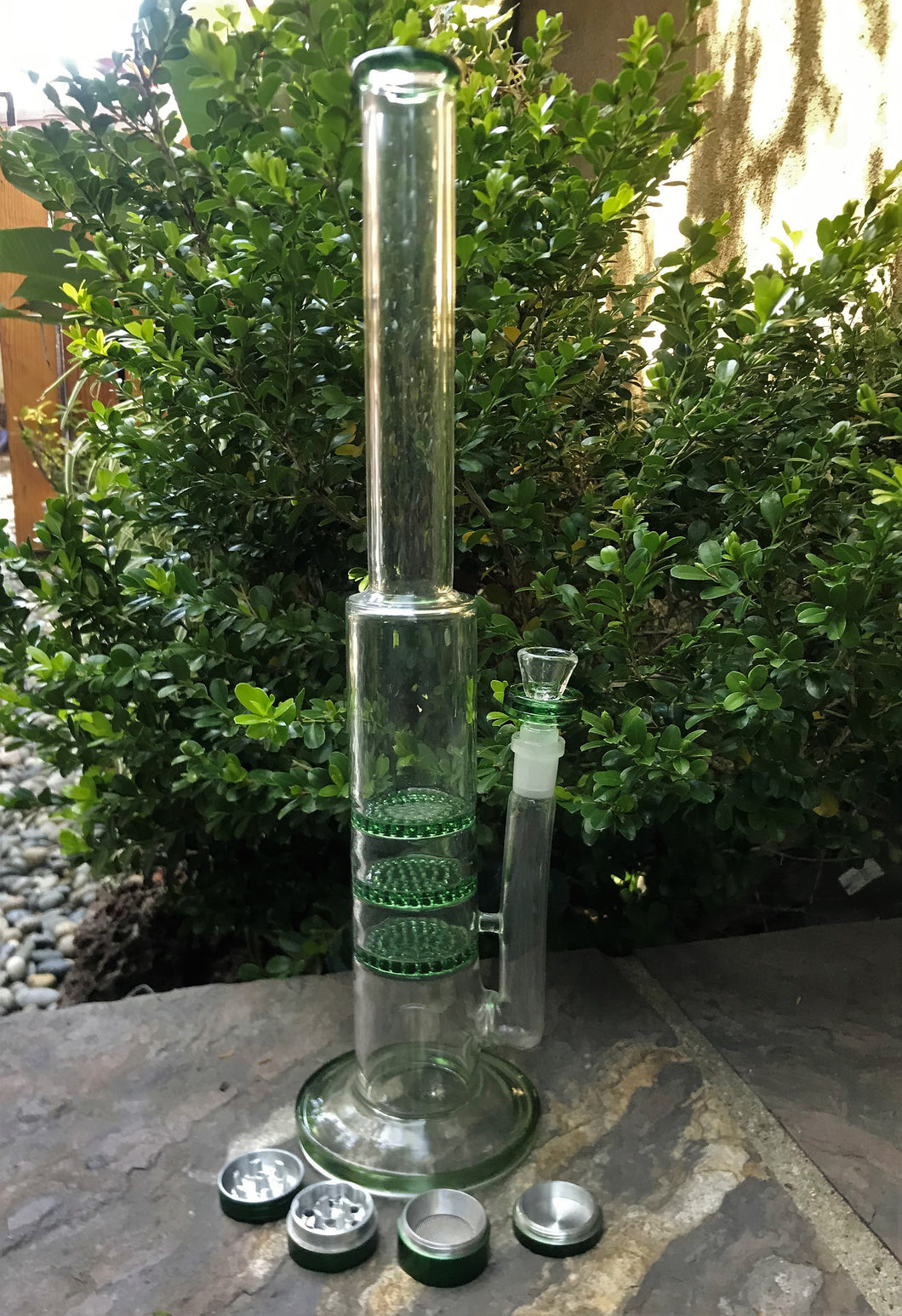 Best Thick Glass 3 Honey Comb Perc's 16