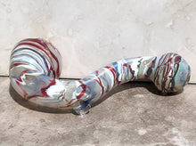 5" Handmade & Collectible Multi Color Sherlock Glass Hand Pipe with Herb Bowl - Colors may vary