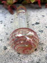 4.5" Swirl Fumed Glass Handmade Best Hand Pipe w/ Zipper Padded Hard Case - Volo Smoke and Vape