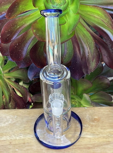 Best thick clear Glass 12" Rig Shower & Dome Perc