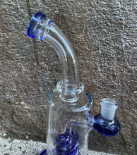Best Thick Glass 10" Rig Blue Coil Perc 2 - 14m Bowls