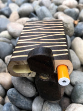 Unique 4" Hand Carved Wood Dugout with One-Hitter Aluminum Bat - Volo Smoke and Vape
