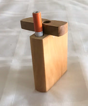 3" Pocket Size Natural Wood Dugout w/Aluminum Bat, One Hitter - Great for travel!