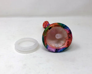 Multi Color 6.5" Detachable Unbreakable Silicone Beaker Bong 14mm Male Bowl